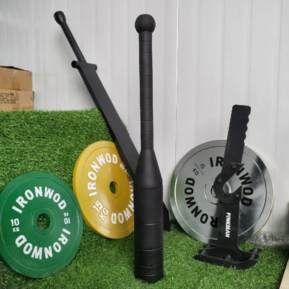 Adjustable Fitness Clubbell Indian Club Iran Bar Forearm Arm Exerciser Wrist Strength Training Non-slip Dumbbells Stick Gym Home