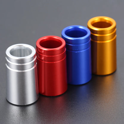 10Pcs Aluminum Alloy Golf Ferrules for 0.335,0.350,0.370 Tip Irons Shaft Adapter Sleeve Ferrules Club Shaft Ball Connection Ring