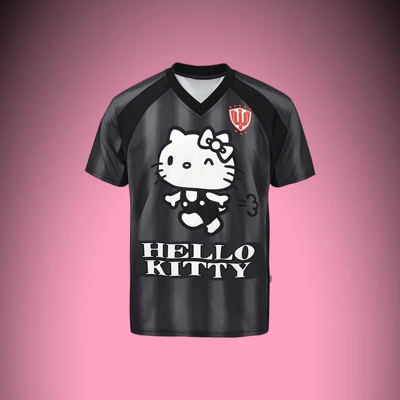 25/26 Latest Hot Sale Cartoon Soccer Badminton Jersey T-shirt Same Sports Training Clothes for Adults Kids Men's Ladies Tops