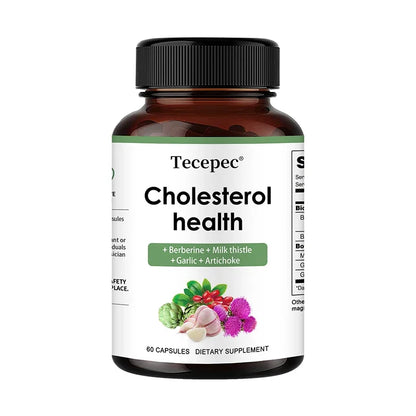 Cholesterol Supplements - Improves Blood Circulation, Supports Cardiovascular Health, and Strengthens The Immune System