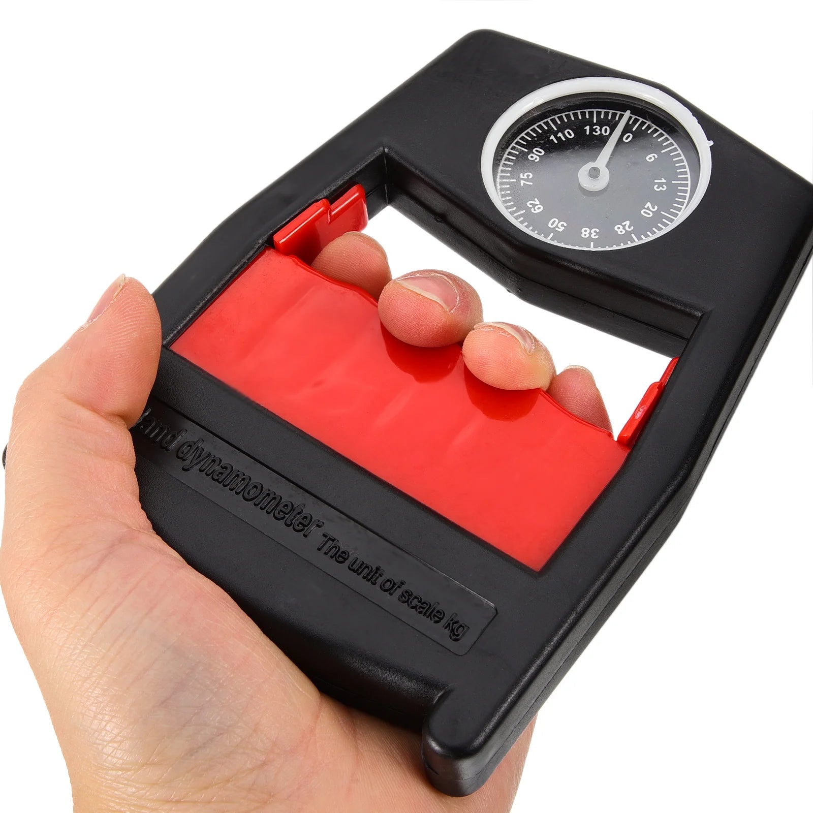 Red Portable Hand Grips Grip Strengthener Finger Trainer Hand Exerciser Compact Hand Gripper Kit Heavy Duty Fitness Body