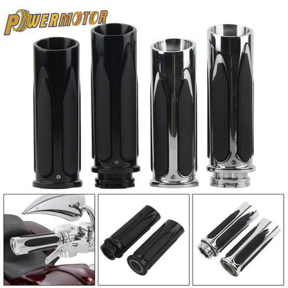 Motorbike Handlebar Handle Bar End Hand Grips For Harley Touring Road King Electra Street Glide Sportster 883 XL Dyna Motorcycle