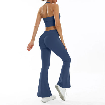 Sport Bra Gym Leggings Set Women's Tracksuit Yoga Clothing Dance Sport Set Female Training Suit for Fitness