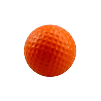 10PCS Golf Balls Elastic Indoor Outdoor Practice Training Golf Hollow Ball Non-hole Mixed Color Indoor Golf Ball Pet Toy Ball