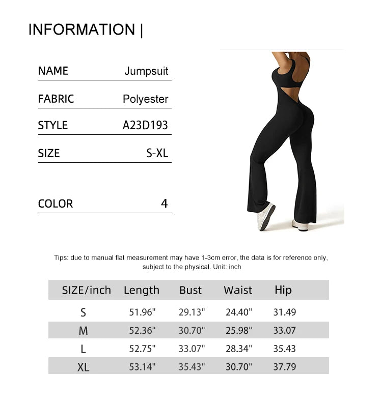 2025 Spring and Summer New Women's Slim Hip Lifting One-piece U Neck Sexy Backless Sleeveless Sports Yoga Clothing