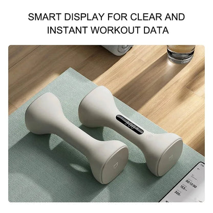 Xiaomi Mijia Smart Dumbbells Men and Women Home Fitness Muscle Shaping Arm Light Weight LED Display Suitable For Mi Home APP