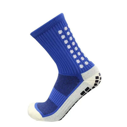 New Anti-slip Soccer Socks Men Women Outdoor Sport Grip Football Socks EU 38-43 US6-9.5