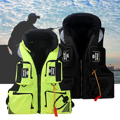 Life Vest Durable Waterproof Swimming Vest Unisex Adults Water Sports Safety Surfing Jacket for Fishing