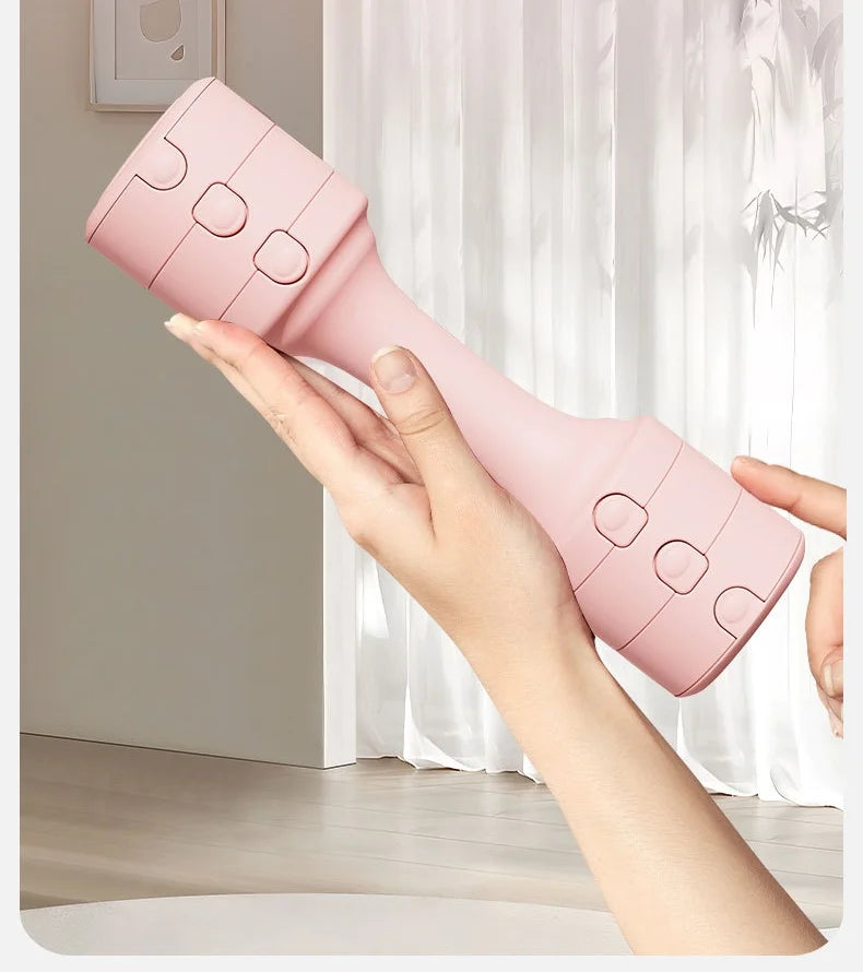 Adjustable Men Dumbbells Can be disassembled Strength Training Electroplated Dumbbells Fitness  Woman Dumbbell Exercise Fitness