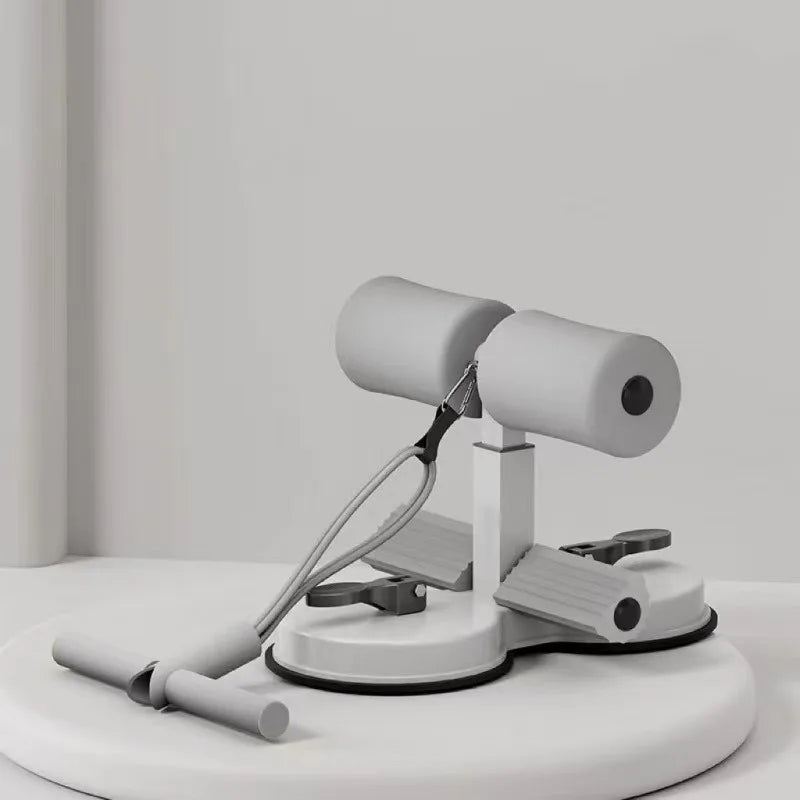 Sit-up Aids for Home Use Double Suction Cups with Drawstring with Sports Curls To Train Abdominal Muscles