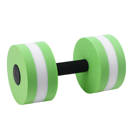 1pc Water Floating Dumbbells Aqua Weights Pool Exercise Hand Barbell Water Aerobics Fitness Accessories Gym