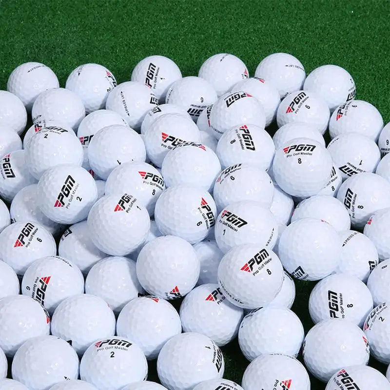 White Golf Balls Round Golf Balls Portable Driving Range Outdoor Sport Tennis Golf Practice Balls Golf Accessories 42.7mm
