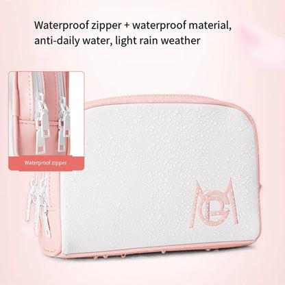 PGM New Leather Golf Pouch Bag Large Capacity Waterproof Mini Bag Zipper Portable Light Weight Multi-functional Golf Handbag 골프백