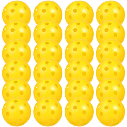 24pcs Golf Practice Balls Airflow Golf Balls Golf hole, Indoor Practice Balls Golf Balls Golf Training Balls Golfing Accessories