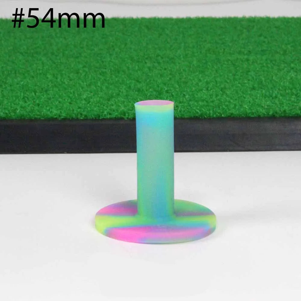 1pcs Rubber Golf Tees Training Practice Home Driving Ranges Mats Practice54mm 65mm 70mm Golf Accessories Ox Tendon Tee
