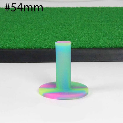 1pcs Rubber Golf Tees Training Practice Home Driving Ranges Mats Practice54mm 65mm 70mm Golf Accessories Ox Tendon Tee