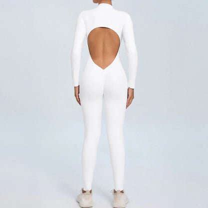 One-Piece Yoga Clothing Workout Complete Sports Set Women Suits Gym Set Women's Training Siamese Fitness Suit Women Sportswear