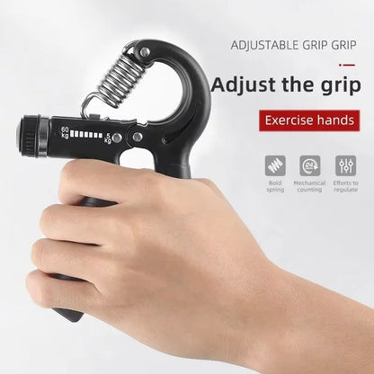 Grip Strength Trainer Forearm Strengthener Hand Squeezer Adjustable Resistance Hand Grip