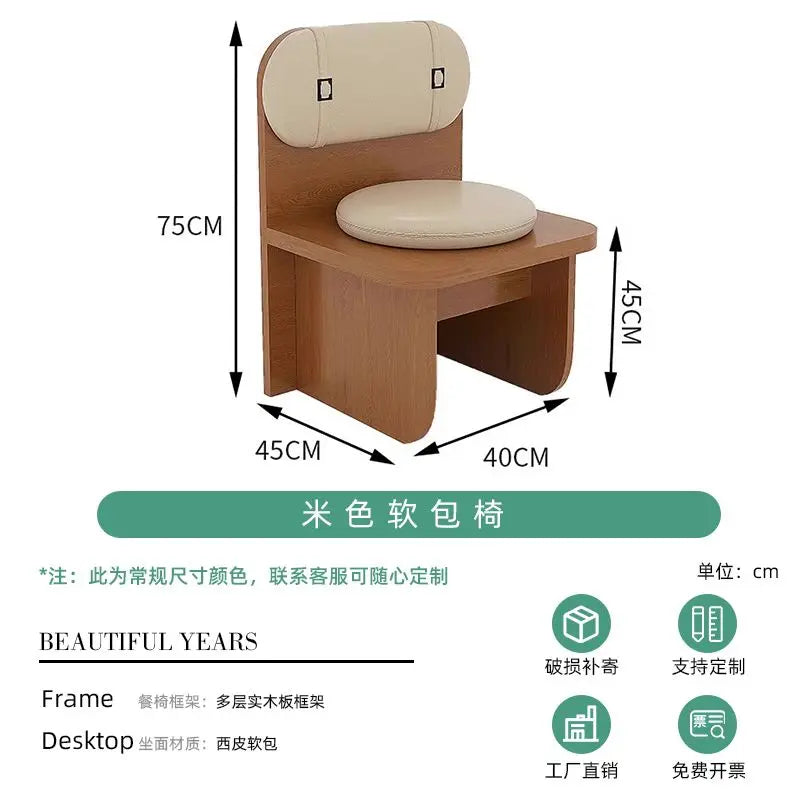 Customizable Cafe Sofa Set, Wall-leaning Bench for Bubble Tea Shops, Sweet Dessert Cafes, and Book Bars