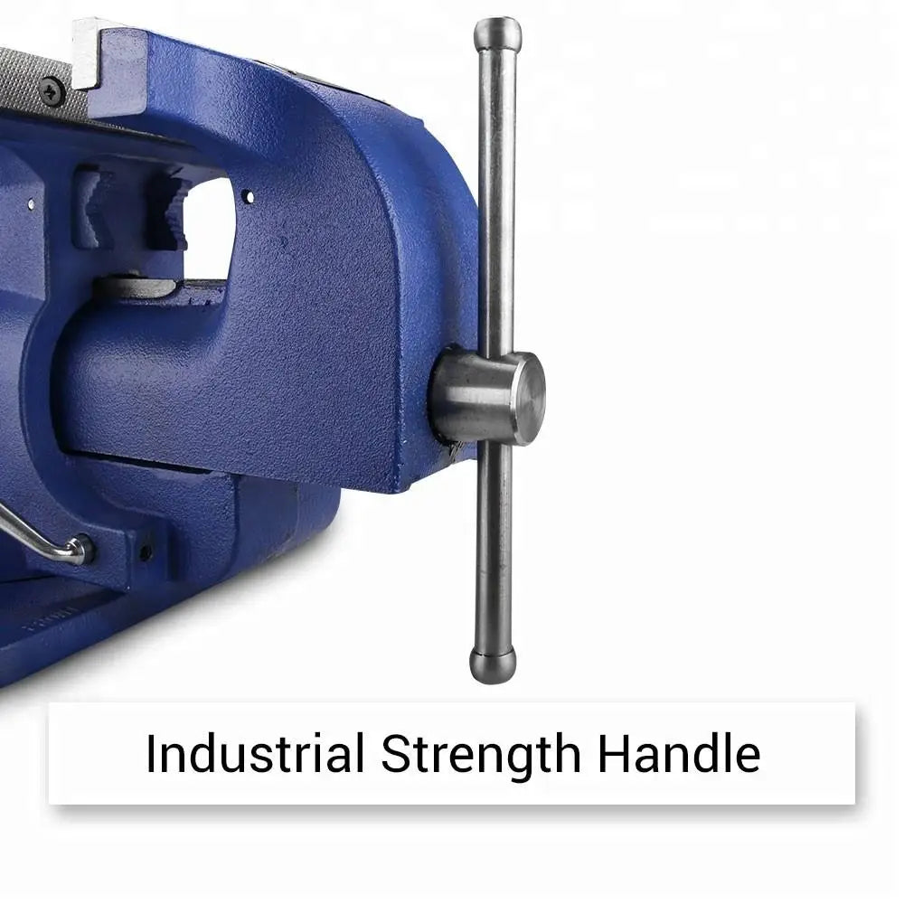 Work Bench,3/4/5/6/8/10 Inch Various Types of Multipurpose Cast Iron Bench Vises With Rotating Base,Small Bench Clamp