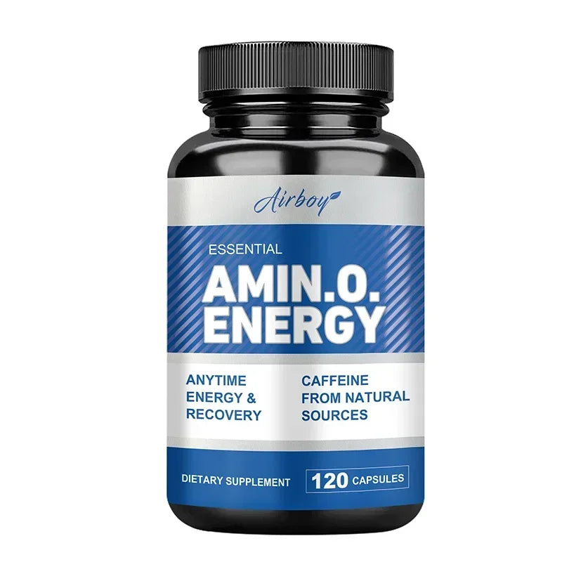 Advanced Bodybuilding Amino Acid Capsules- Helps Increase Strength, Endurance, Protein Synthesis, Build Muscle Mass, Abs, Energy