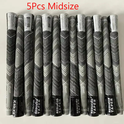 New 13PCS Golf Club Grips Standard/Midsize Men's Rubber Golf Grips 5Pcs Cotton Yarn Golf Club Grips Iron and Wood Grip Universal