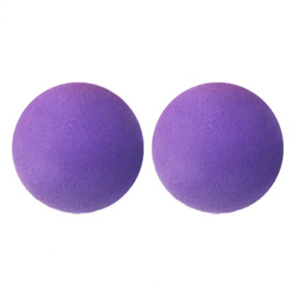 2Pcs 60mm Golfer Tennis Training Balls EVA Foam Soft 	Elastic Balls Golf Sponge Balls Indoor Golf Practice Balls Golf Balls