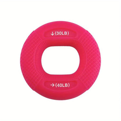Build Muscle Strength in Your Hands with this 20-80LB Hand Muscle Training Silicone Ring - Perfect for Home Gyms!