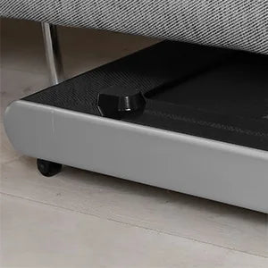 2.5 HP Walking Pad, [0.6-3.8 MPH] [256 LBS] Under Desk Treadmill, [Plug and Play] [Remote & LCD Display] Portable Treadmill