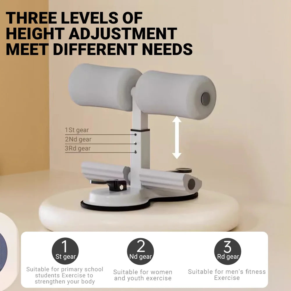 Sit Up Equipment Suction Cups Assistant Ankle Support Abdominal Workout Fitness Adjustable Sports Fitness Physical Exercise