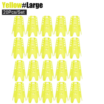 Plastic Golf Tees,20Pcs Golf Simulator Tees for Outdoor Indoor Golf Tees Simulator Practice Training,Golf Mat Tees for Turf