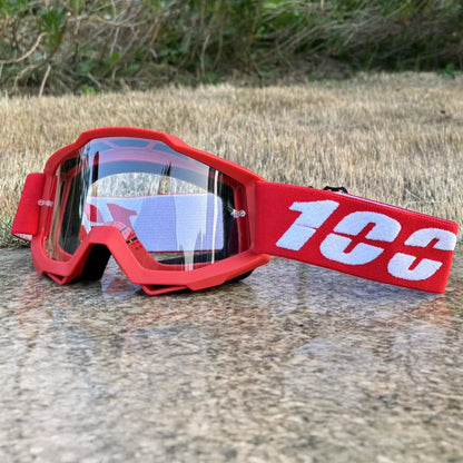 100 High Quality Motocross Racing Goggles Outdoor Windproof Motorcycle Goggles  Sports Safety Protective  Cycling Mtb Goggles