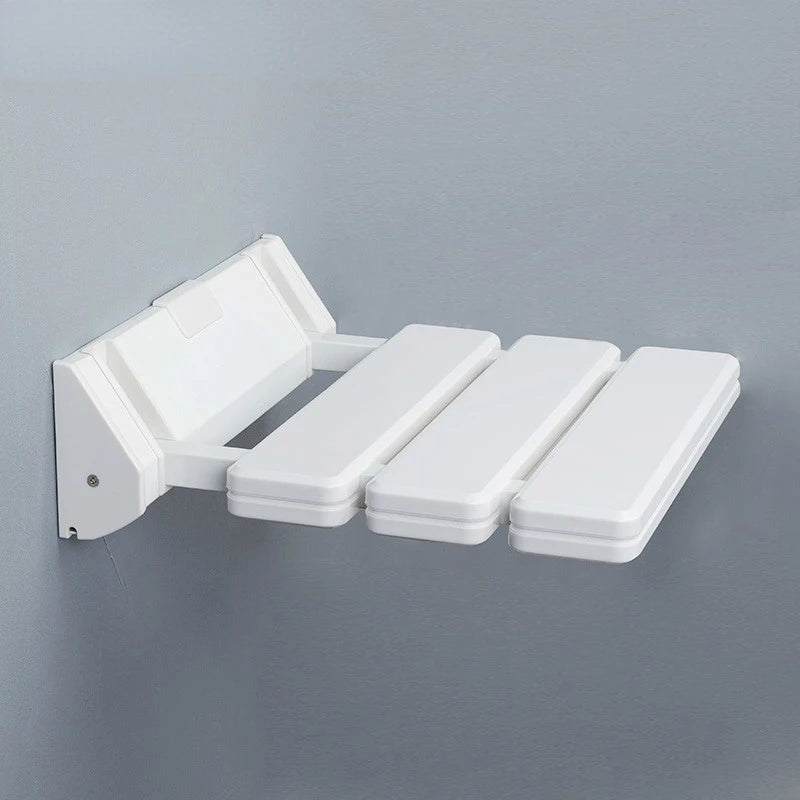 Folding Shower Seat Wall Mounted Foldable Shower Bench for Elderly Space-Saving Shower Benches for Inside Shower