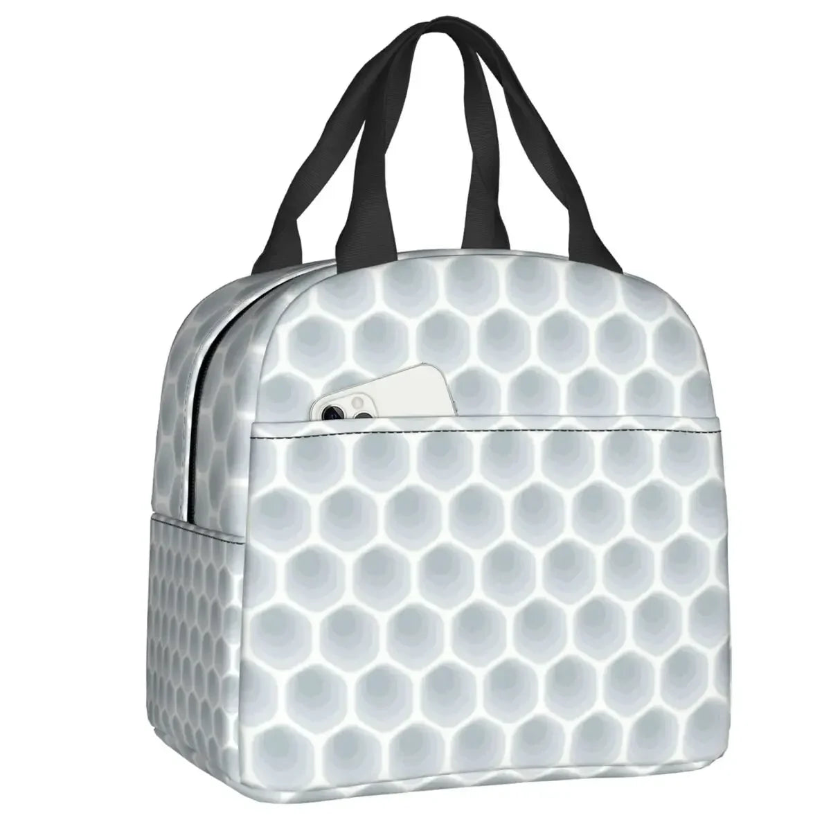 Ball Golf Insulated Lunch Bags for School Work Picnic Sports Golfing Golfer Portable Thermal Cooler Bento Box for Women Children