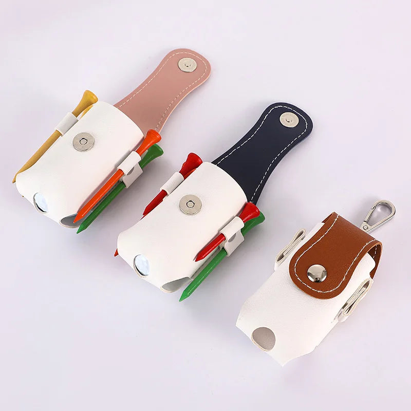Golf Mini Bag 1pc Golf Ball Small Waist Bag Golf Ball Carrying Bags Holder Professional Storage Clip Hook Waistband Pouch Pack
