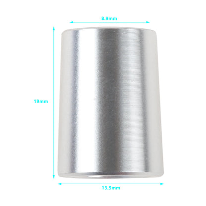 10Pcs Aluminum Alloy Golf Ferrules for 0.335,0.350,0.370 Tip Irons Shaft Adapter Sleeve Ferrules Club Shaft Ball Connection Ring