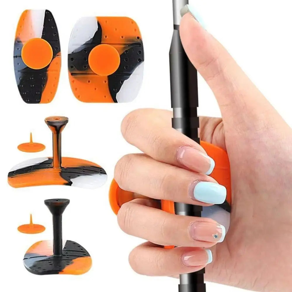 Enhanced Ball Control Golf Club Grip Trainer Swing Grip Pad Correct Posture Golf Club Hand Grip Non-Slip T-Shape