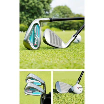 PGM Golf Clubs,#5/6/7/8/9/P/S IRON Right Handed Practice Pole, Men Women Carbon Shaft Stainless Steel Head Golf Clubs TIG051