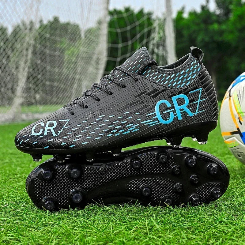 New Men Professional Football Boots Unisex Drop Shipping Breathable Sports Soccer Shoes Cleats Outdoor Ultralight Non-slip Light