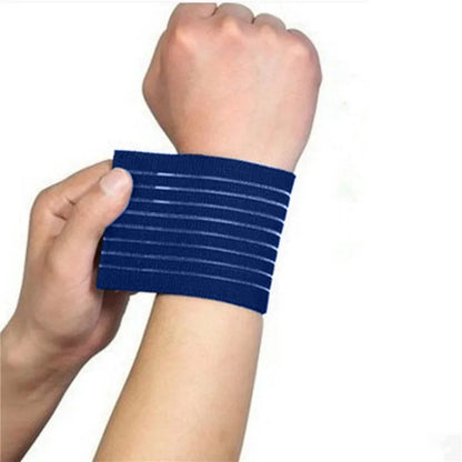 Sports Fitness Bracers Elastic Bandage Hand Wrist Strap Wrap Sport Wristband Adjustable Stretchy Wrist Protector