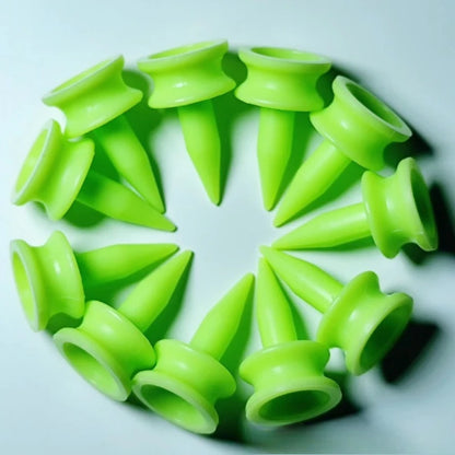 Golf Tees Green Golfer Accessory Plastic Golf Tees Perfect For Teeing The Ball Outdoor activity accessories