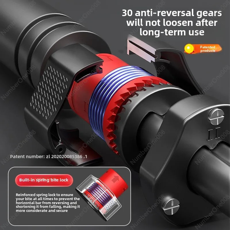 Slider Horizontal Bar Indoor Home Fitness Equipment Pull-ups Children's Sports Family No Punching Door Single Bar