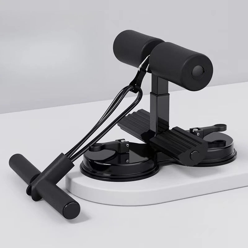Sit-up Aids for Home Use Double Suction Cups with Drawstring with Sports Curls To Train Abdominal Muscles