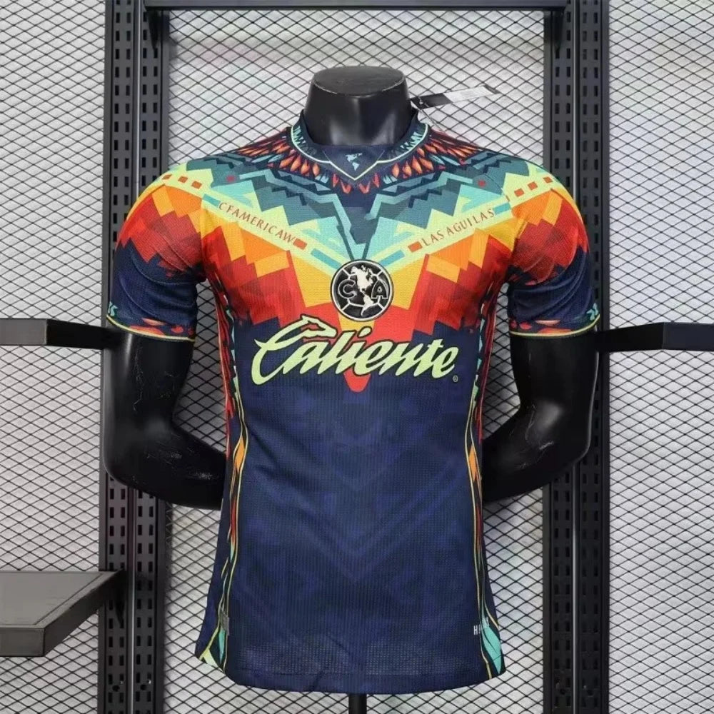 SUMMER Club America Soccer Jerseys T-shirt Vintage Sports Men Women Clothes Unisex Tee Clothing Outdoor Kids Short Sleeve Top -