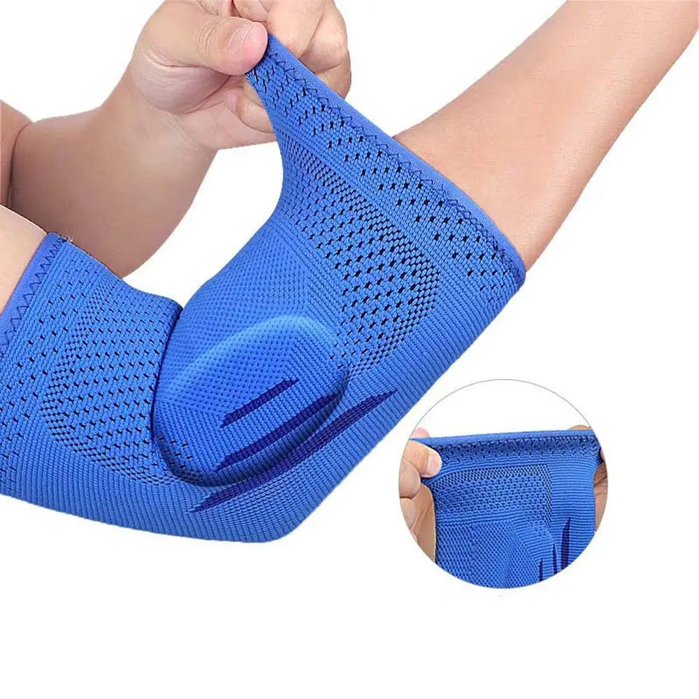 Safety Outdoor Sport Gym Wraps Elbow Protectors Elbow Protector Sports Wristband Pad Arm Sleeve Guard Elbow Silicone Support