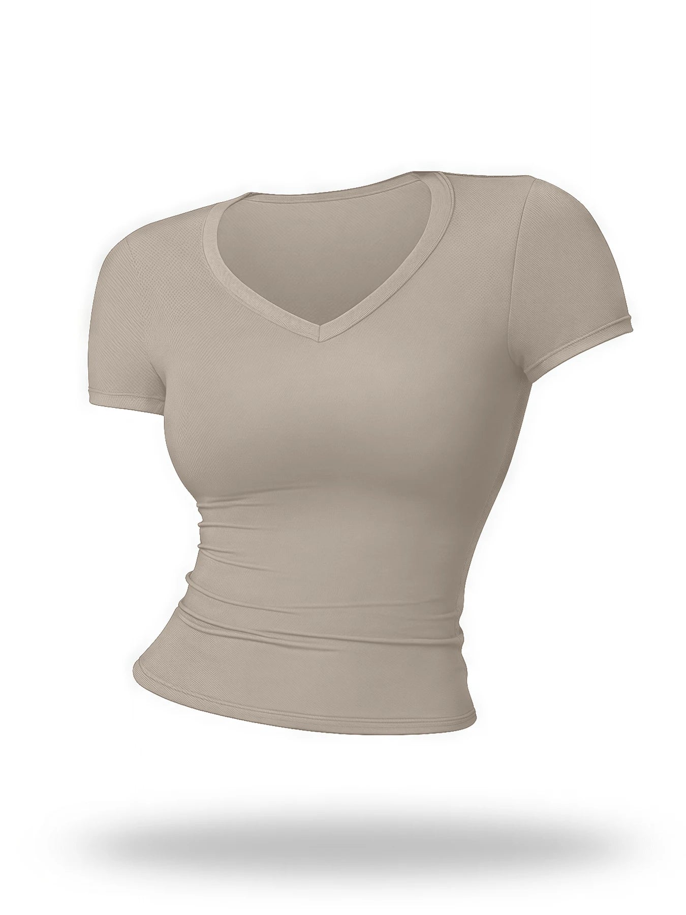 T-shirts, quick drying yoga clothes, short sleeved fitness tops, cover up shirts, outdoor running sports, short sleeved women's