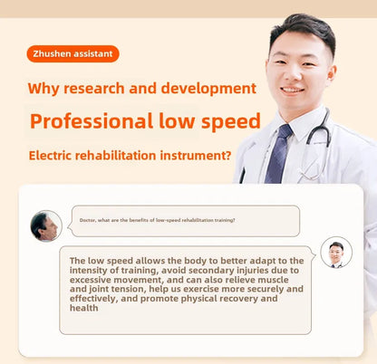 Electric bicycle household sports rehabilitation training equipment  liftable gym machine  exercise bike  running machine home