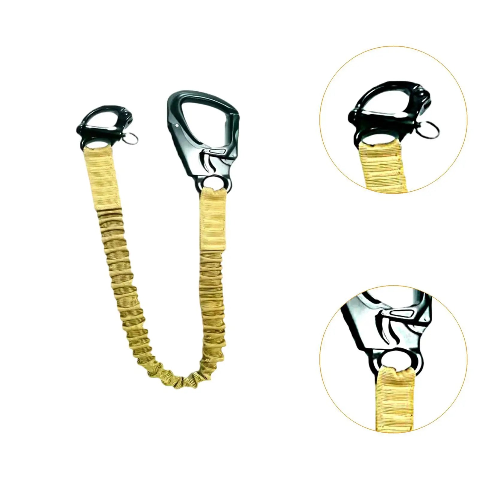 Safety Lanyard Fall Protection Helo Lanyard for Outdoor Sports Scaffolding