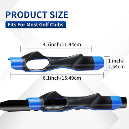 Golf Grip Trainer, Golf Training Aid, Golf Grip Kit Club Grips, Grip Trainer Golf Club to Help Train Correct Hand Position