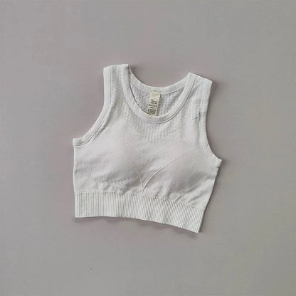 Sports bras, women's running, shockproof, anti-sagging, high-strength small breasts, gathered together, can be worn externally,